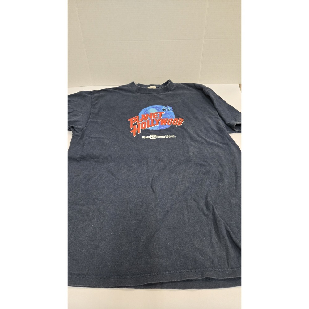 VINTAGE Planet Hollywood Shirt Mens Extra Large Made USA Walt Disney World 90s